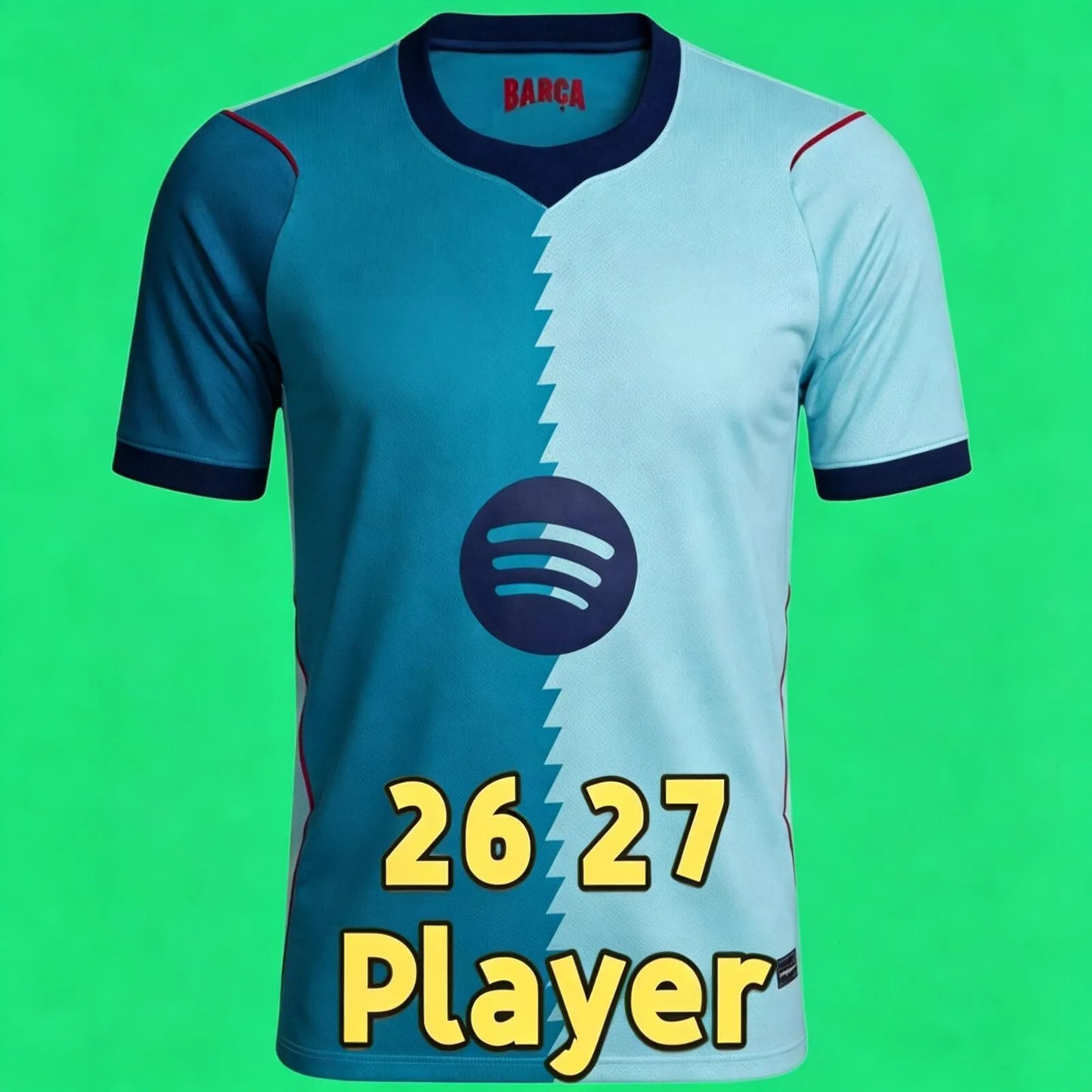 Barcelona 25 26 27 LAMINE YAMAL Lewandowski Soccer Jerseys Gordon GAVI RASHFORD  - SitterJersey.com