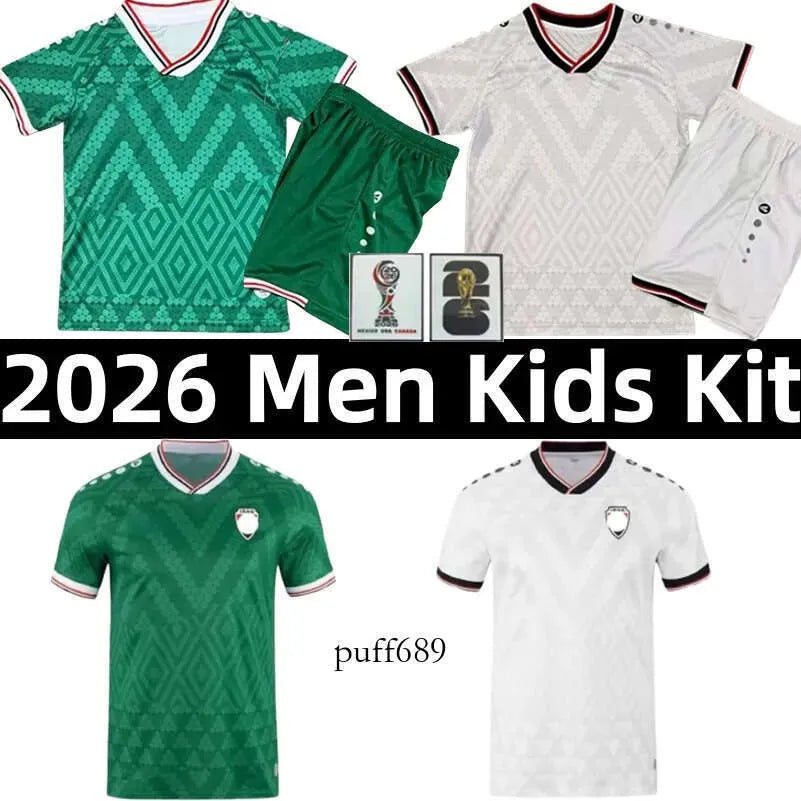 2026 Iraq soccer jersey World Cup AYMEN MOHANAD AL-HAMADI 26 27 national team ho - SitterJersey.com