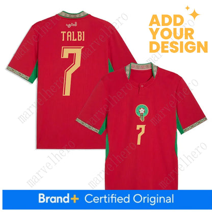 Morocco Jersey World Cup 2026 Ismael Saibari NO 11 Shirt Moroccans National Team - SitterJersey.com
