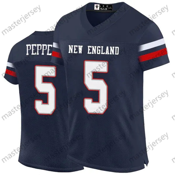 10 Drake Maye Football Jerseys Christian Gonzalez Rhamondre Stevenson Demario Do - SitterJersey.com