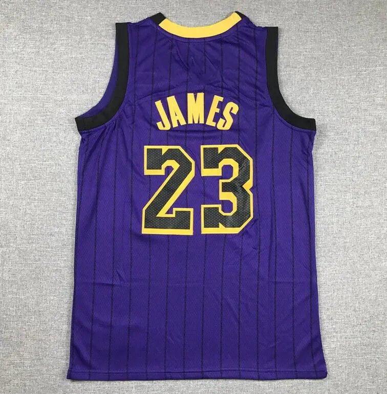Stitched Basketball Jerseys James Bronny James Jr Cavs High School St Vincent St - SitterJersey.com
