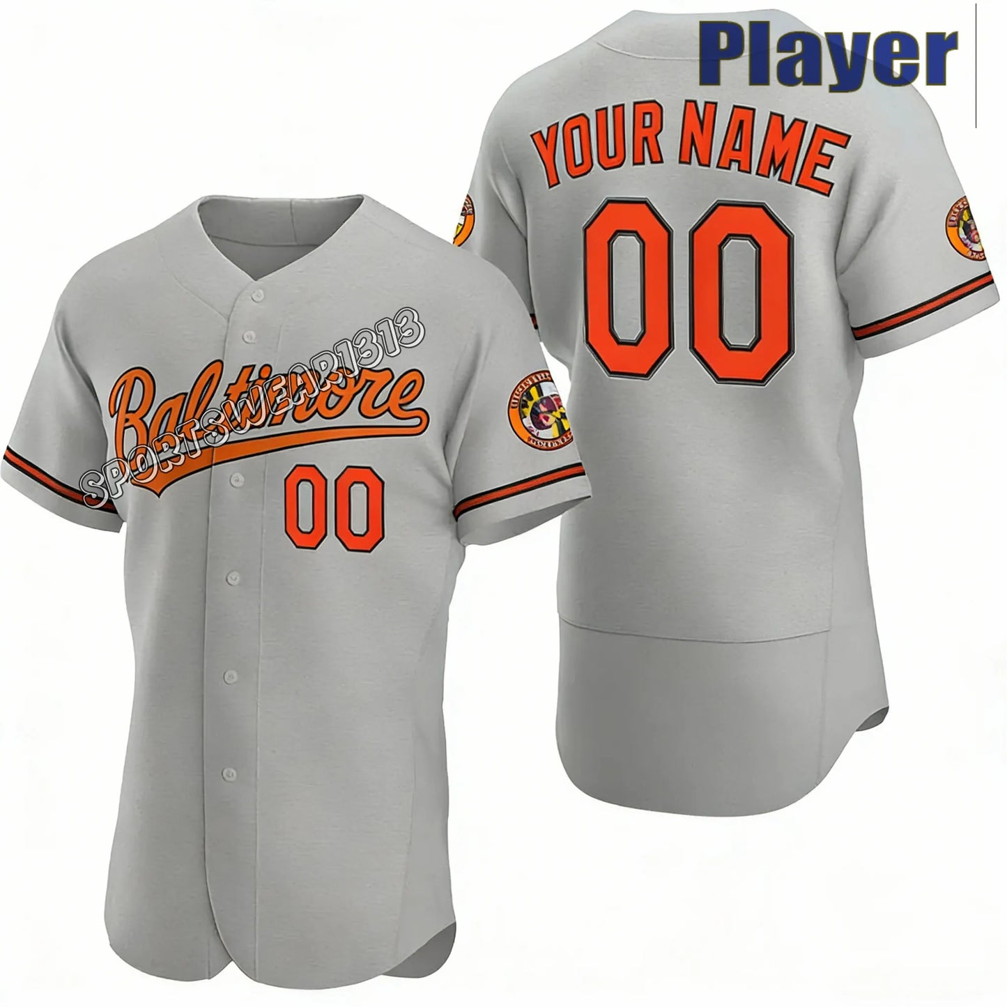 USA 250 Fourth of July Baseball Jersey Baltimores Oriole Adley Rutschman 2 unnar - SitterJersey.com