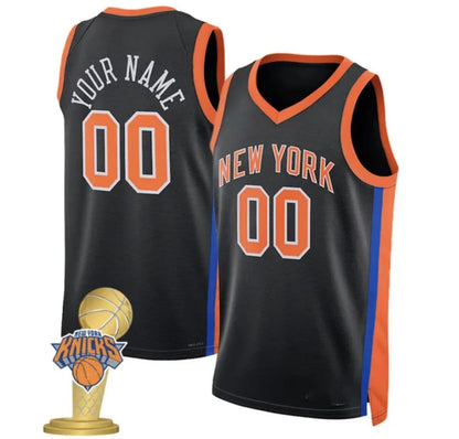 Custom Jalen Brunson Karl Anthony Towns Basketball Jerseys Josh Hart Mikal Bridg - SitterJersey.com
