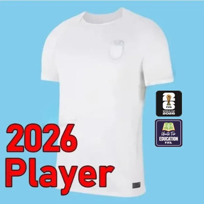 Uruguay Soccer Jersey 2026 4XL Norway Jersey 2026 HAALAND World Cup Soccer Jerseys SORLOTH NUSA AASGAARD HORN MYHRE DONNUM RYERSON MOLLER WOLFE AJER STRAND Norway Kit Home Away Football Shirt - SitterJersey.com