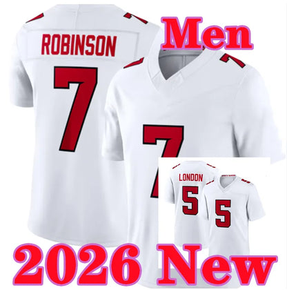 AtlantaS Michael Penix Jr Falconss jersey Bijan Robinson Tua Tagovailoa Falconsj - SitterJersey.com