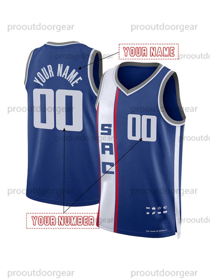 2025 Basketball Jersey 5 Fox Murray Sabonis Crawford Jerseys Mens Womens Youth S - SitterJersey.com