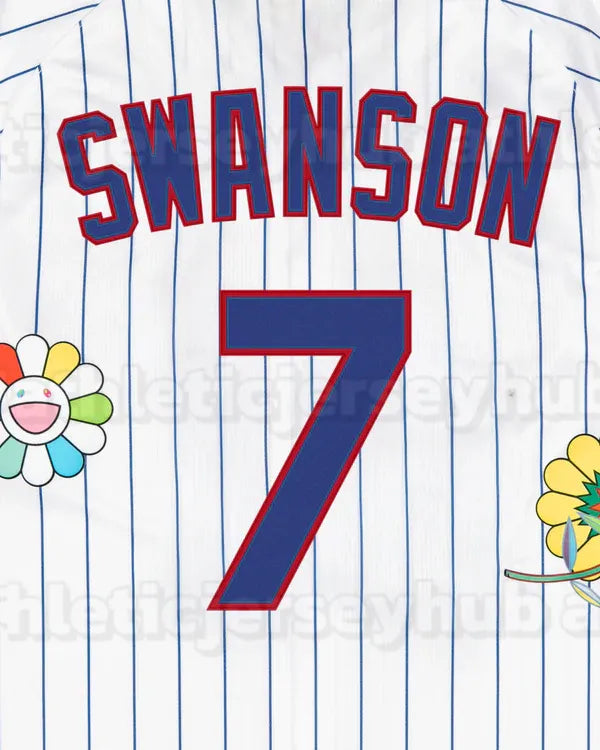 18 Imanaga 2025 Tokyo Series Takashi Murakami Jerseys Kyle Tucker Dansby Swanson - SitterJersey.com