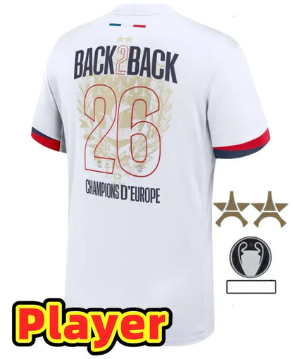 Psges jersey Soccer Jerseys DEMBELE HAKIMI 25 26 27 enfants 2026 football shirts - SitterJersey.com