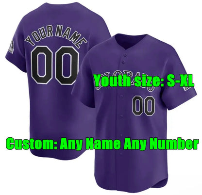 S-4XL 2024 Custom Kris Bryant Jersey Wilson Randal Grichuk Connor Joe Charlie Bl - SitterJersey.com
