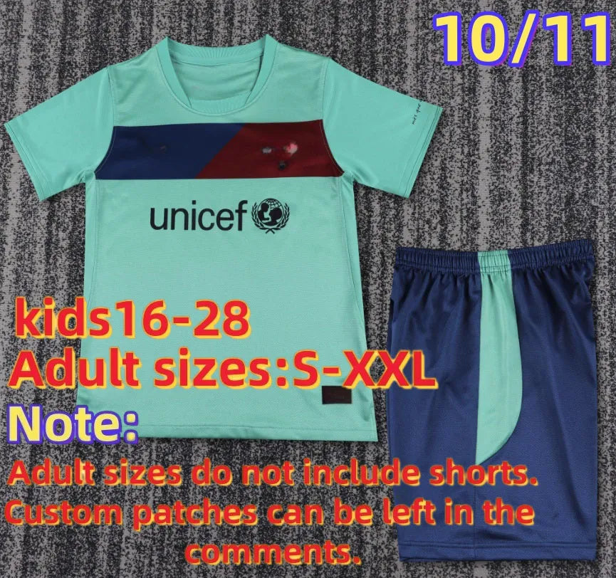 retro Barcelona jersey kids 92 95 98 99 03 04 15 16 17 RONALDINHO RIVALDO maillo - SitterJersey.com