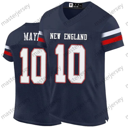 10 Drake Maye Football Jerseys Christian Gonzalez Rhamondre Stevenson Demario Do - SitterJersey.com