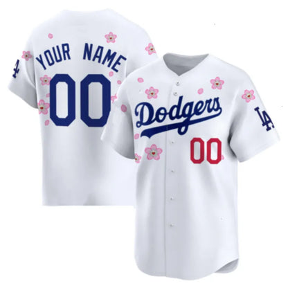 2025 Custom Dodgers Jersey Shohei 17 Ohtani Mookie 50 Betts 18 Yamamoto Freddie  - SitterJersey.com