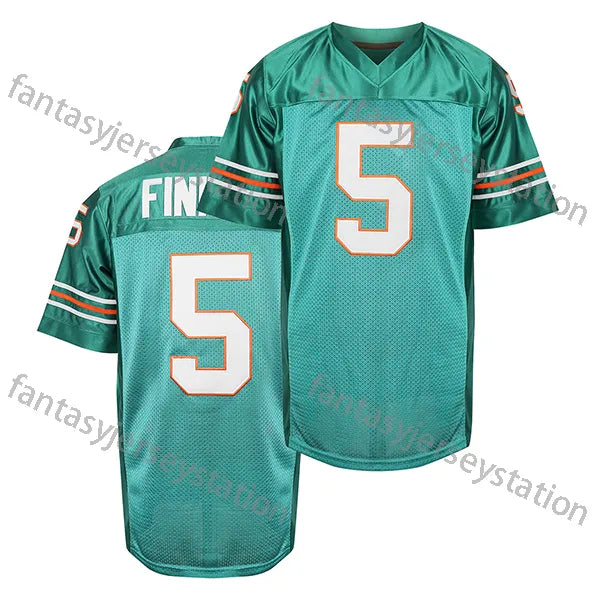 IN STOCK Mens 7 Orange Embroidered Elway Polyester Football Jersey, V-Neck Short - SitterJersey.com