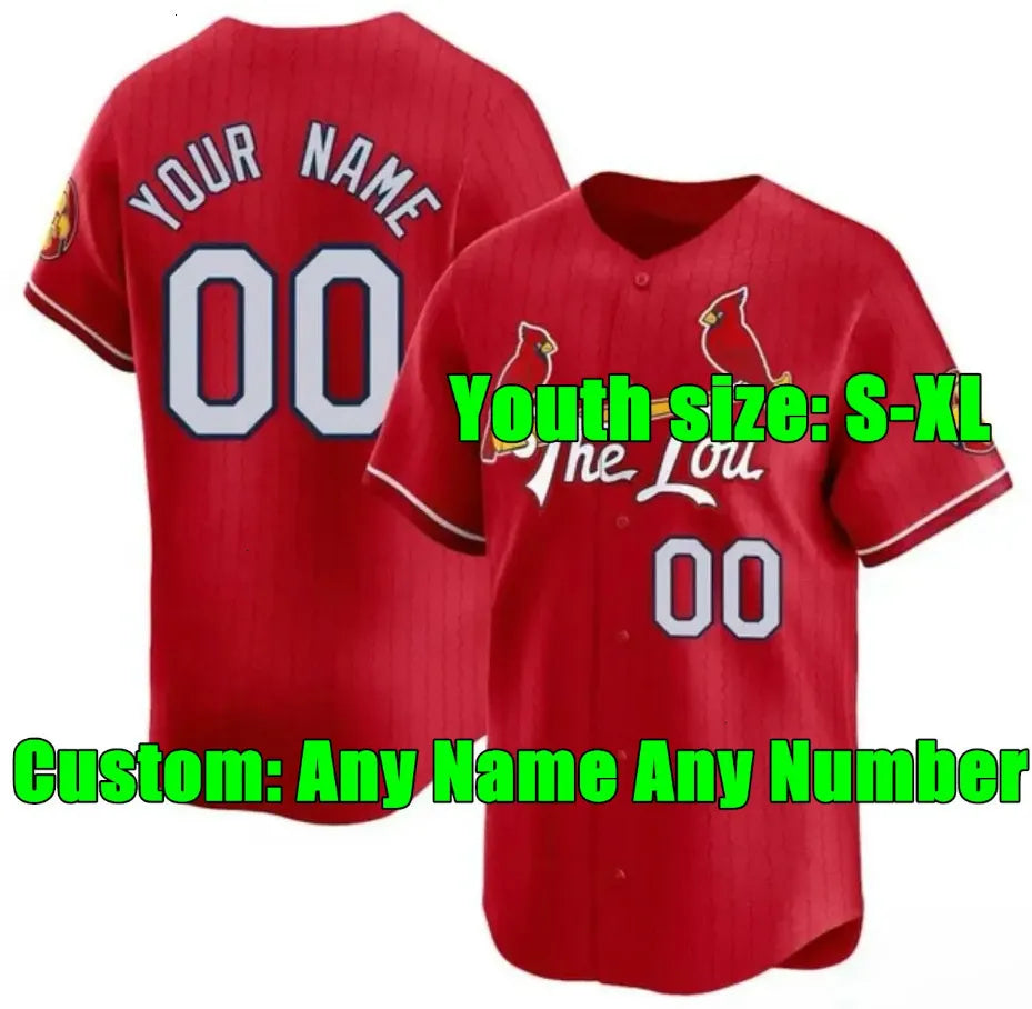 3 Dylan Carlson Baseball Jersey 28 Nolan Arenado 46 Goldschmidt City Connect Car - SitterJersey.com
