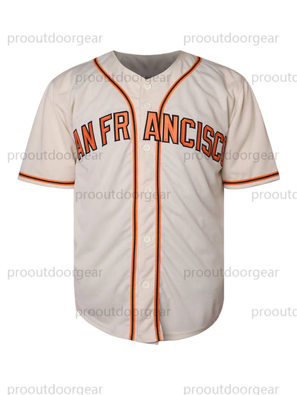 BONDS Baseball Jerseys Mens Sewing Embroidery High Quality In Stock Fast Shippin - SitterJersey.com