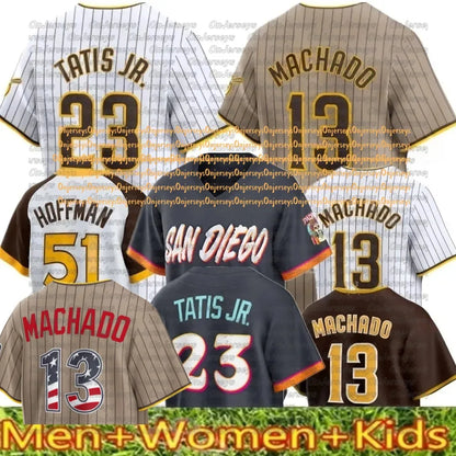 San Diegocity padres USA 250 Fourth of July 22 Juan Soto jersey 23 Fernando Tati - SitterJersey.com