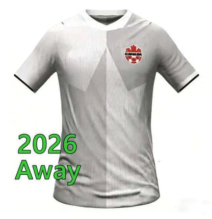 canada soccer jersey 2026 World Cup J.DAVID DAVIES LARIN 26 27 CAVALLINI MILLAR  - SitterJersey.com
