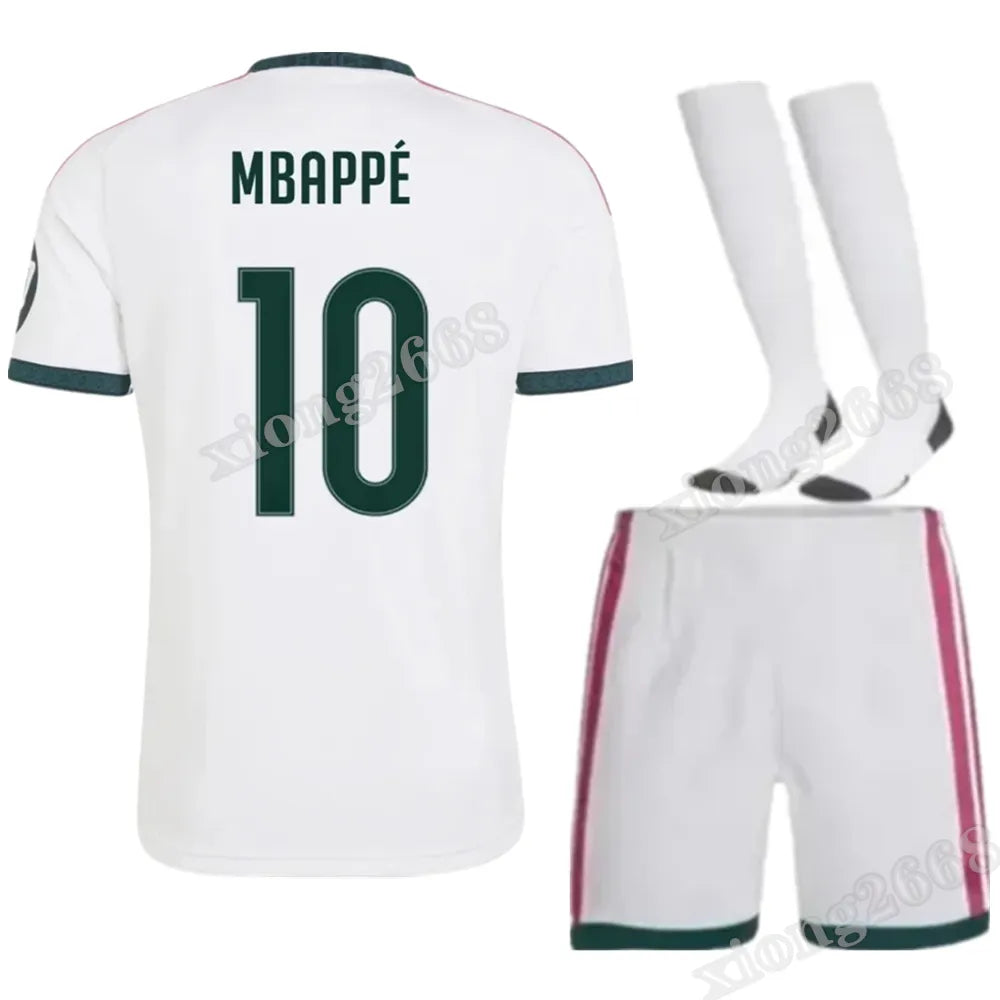 2026 Reals Madrid Soccer Jerseys kids football kits MBAPPE BELLINGHAM VINI JR Sh - SitterJersey.com