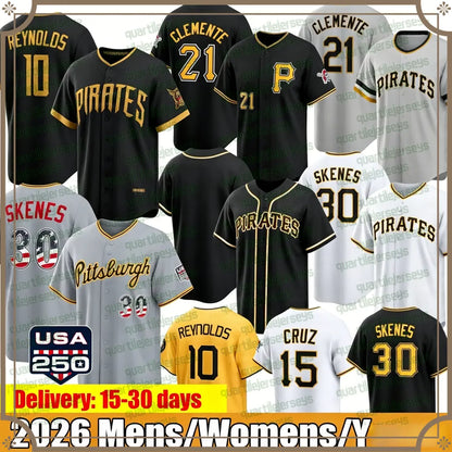 21 Clemente Jersey Jerseys baseball Jerseys White Embroidery For Training And Co - SitterJersey.com