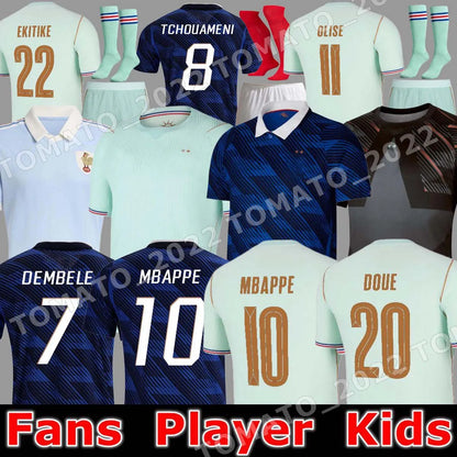 MBAPPE Soccer Jerseys BELLINGHAM chandal VINI JR Children Football Shirt Top Val - SitterJersey.com