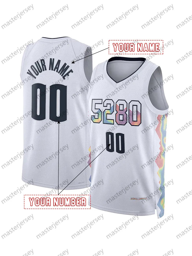 Jokic 2024/25 City Edition Basketball Jersey Murray Braun Porter Jr. Westbrook N - SitterJersey.com