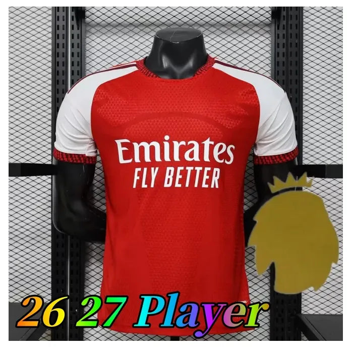 26 27 SMITH ROWE SAKA soccer jerseys Fans Player MARTINELLI TIERNEY 2025 2026 RI - SitterJersey.com