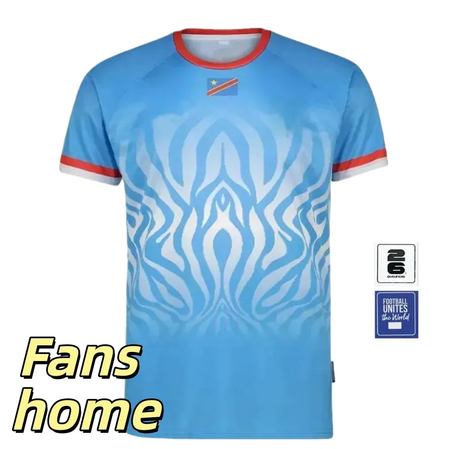 congo jersey 2026 world cup soccer jerseys national team T.BONGONDA F.MAYELE hom - SitterJersey.com