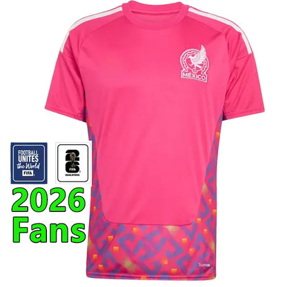 2026 Green Mexico jersey World Cup Home away Kit soccer jerseys A VEGA S GIMENEZ - SitterJersey.com
