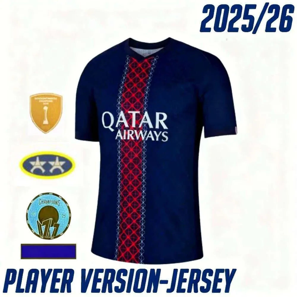 Psges 25 26 27 Ousmane Dembele Kvaratskhelia Maillot De Football Shirt Top Gianl - SitterJersey.com