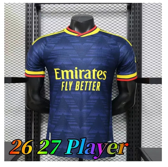 26 27 SMITH ROWE SAKA soccer jerseys Fans Player MARTINELLI TIERNEY 2025 2026 RI - SitterJersey.com