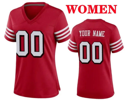 San Franciscocity 49erss Jesrey Mike Evans Christian McCaffrey Brock Purdy Footb - SitterJersey.com