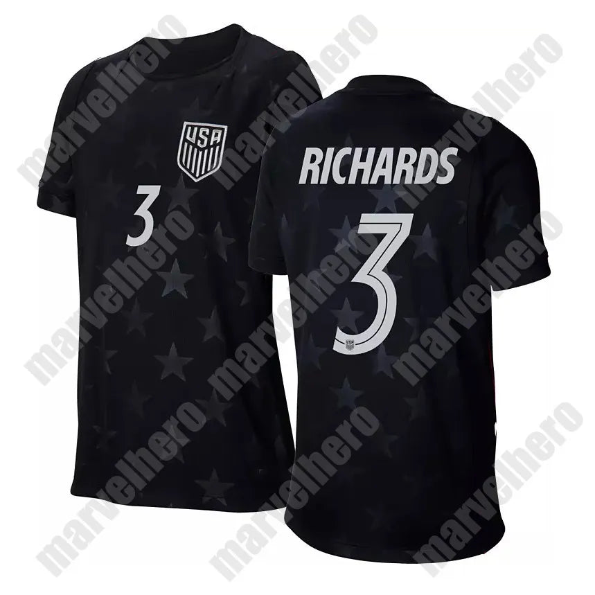 America Away Jersey Folarin Balogun 20 World Cup 2026 Shirt American National Te - SitterJersey.com