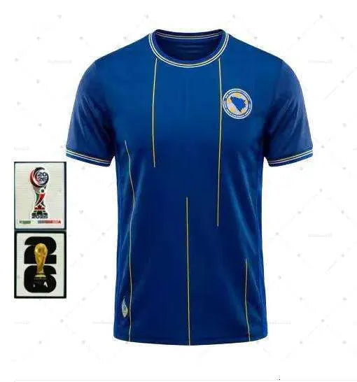 Bosnia Jersey 2026 Bosnia And Herzegovina Dzeko Soccer Jerseys 26 27 Home Away M - SitterJersey.com