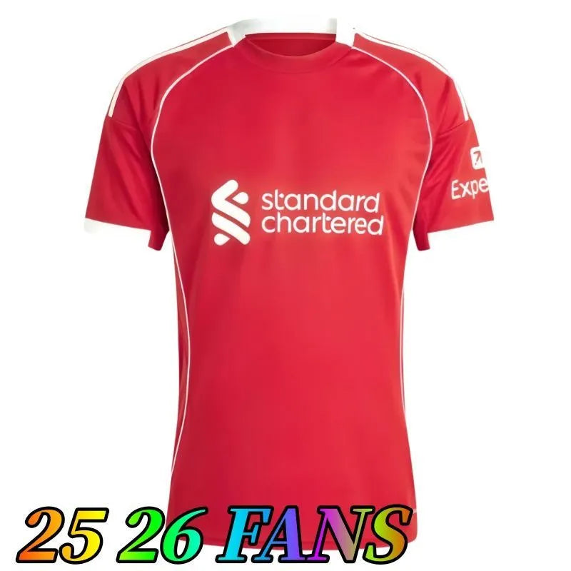 liverpooll 25 26 27The Reds Mohamed ISAK WIRTZ MAC ALLISTER Home Away men Soccer - SitterJersey.com