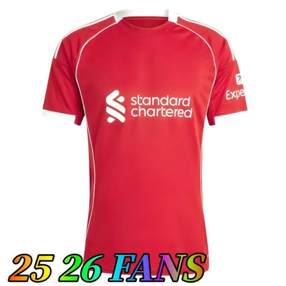 liverpooll 25 26 27The Reds Mohamed ISAK WIRTZ MAC ALLISTER Home Away men Soccer - SitterJersey.com