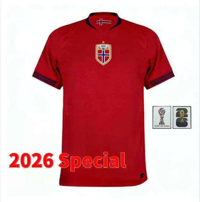 Norway Jersey 2026 World Cup BRAUT HAALAND Soccer Jerseys SORLOTH NUSA AASGAARD  - SitterJersey.com