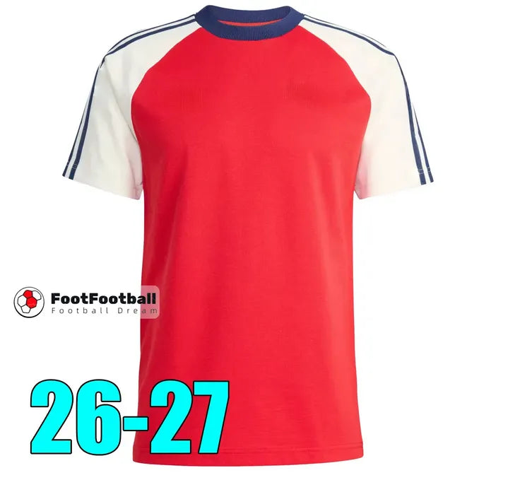 26 27 SMITH ROWE SAKA soccer jerseys Fans Player MARTINELLI TIERNEY 2025 2026 RI - SitterJersey.com