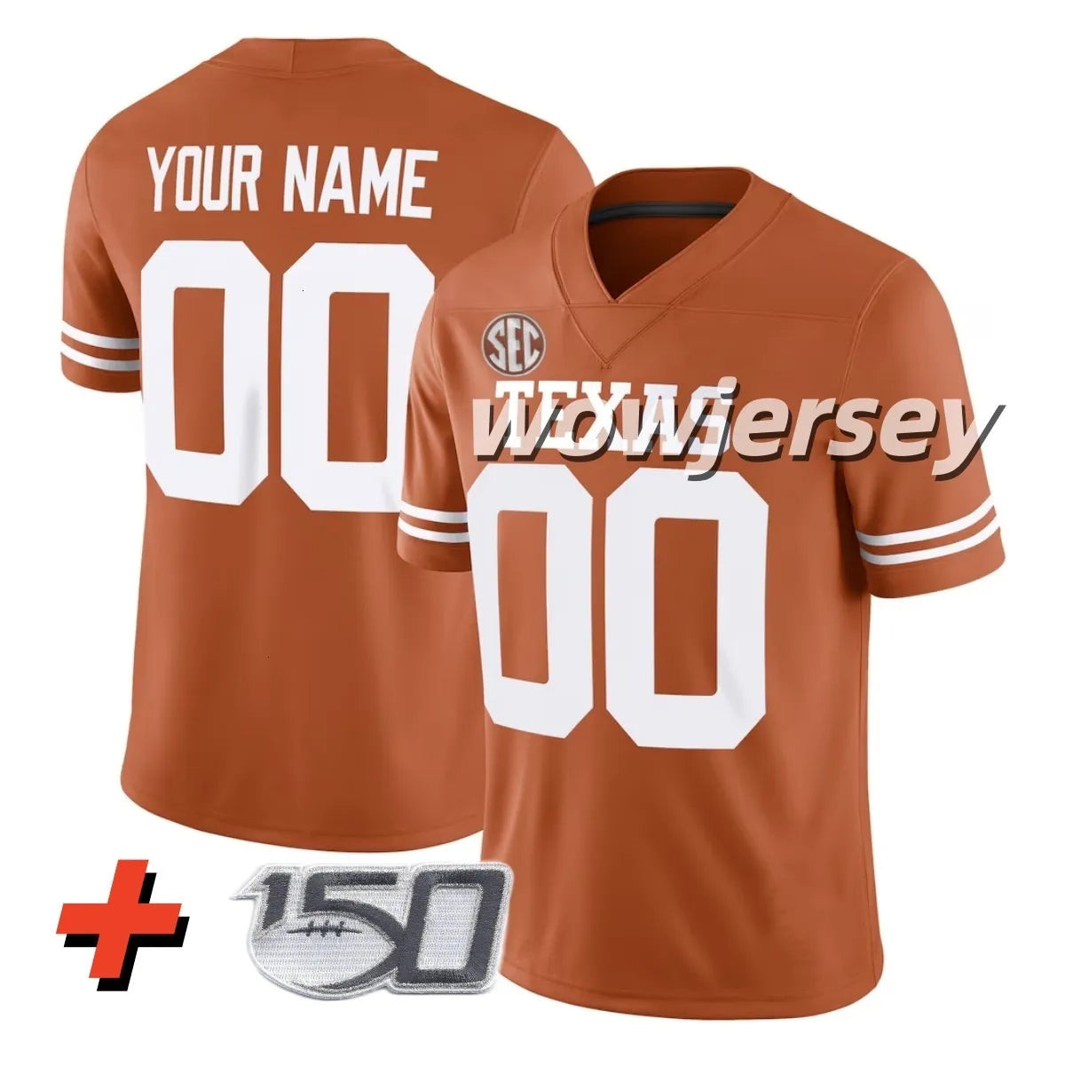 2026 Texas Longhorns Arch Manning Football Jersey Derrek Cooper Ryan Wingo Trevo - SitterJersey.com