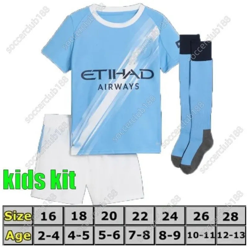 25 26 27 HAALAND MAN CITY soccer jerseys FODEN MARMOUSH DOKU MARMOUSH KOVACIC GV - SitterJersey.com