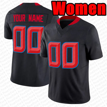 CJ Stroud Nico Collins Football Jersey David Montgomery Nick Chubb Will Anderson - SitterJersey.com