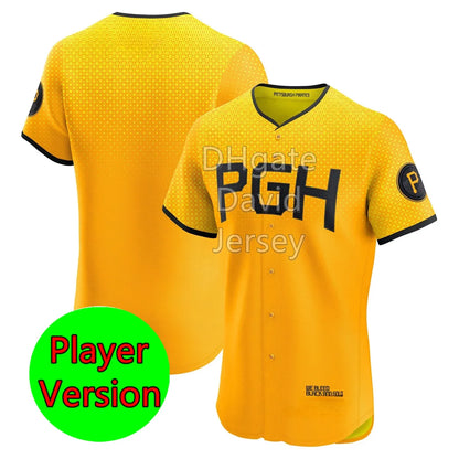 2026 City Pittsburghs Pirates Jersey Paul Skenes Roberto Clemente Konnor Griffin - SitterJersey.com