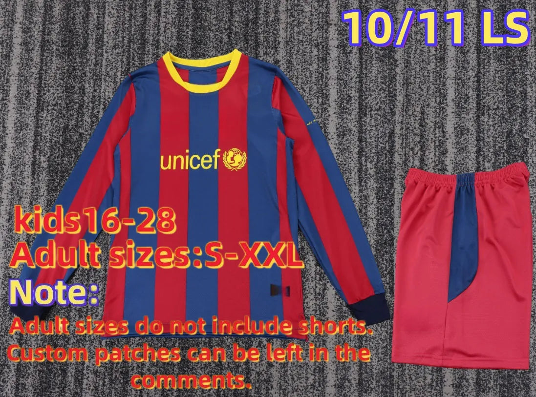 retro Barcelona jersey kids 92 95 98 99 03 04 15 16 17 RONALDINHO RIVALDO maillo - SitterJersey.com