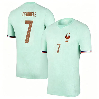 France Away Jersey Kylian Mbappe 10 World Cup 2026 Franch National Team Sports T - SitterJersey.com
