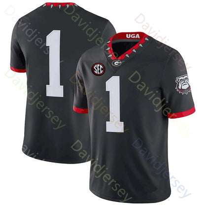 Georgia Bulldog Football Jersey College Gunner Stockton Zachariah Branch Kaiden  - SitterJersey.com