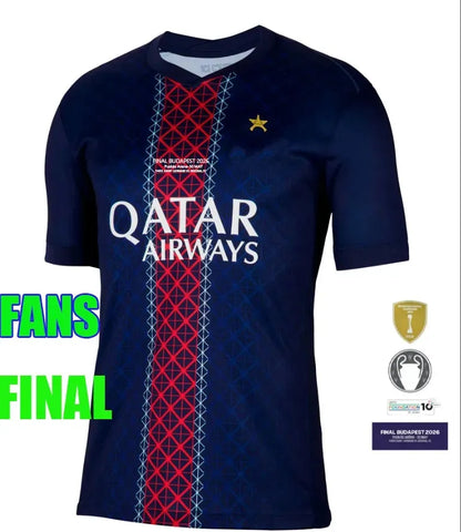 Maillot de foot Kvaratskhelia 2026 soccer jerseys 4th JOAO NEVES HAKIMI football - SitterJersey.com