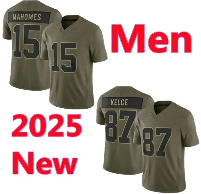 15 Patrick Mahomes Travis Kelce Isaih Pacheco Football Jersey Xavier Worthy Chri - SitterJersey.com