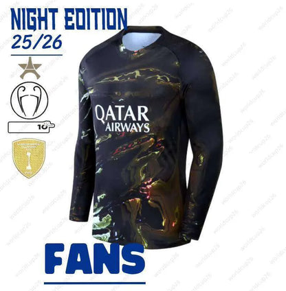 25/26 Season 1:1 Soccer Football Jersey Outdoor Sports Shirt Dembele Doue Kvarat - SitterJersey.com