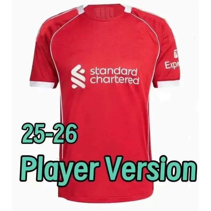 Liverpool Kit 25 26 27 Soccer Jerseys Mohamed Salah ISAK Wirtz Ekitike SZOBOSZLA - SitterJersey.com