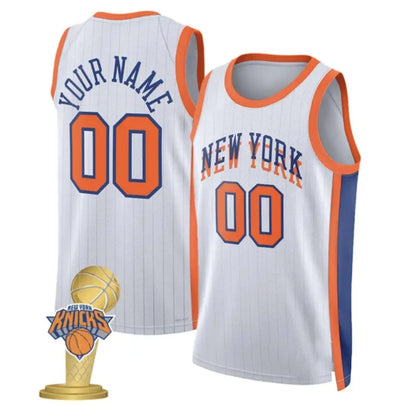 Custom Jalen Brunson Karl Anthony Towns Basketball Jerseys Josh Hart Mikal Bridg - SitterJersey.com