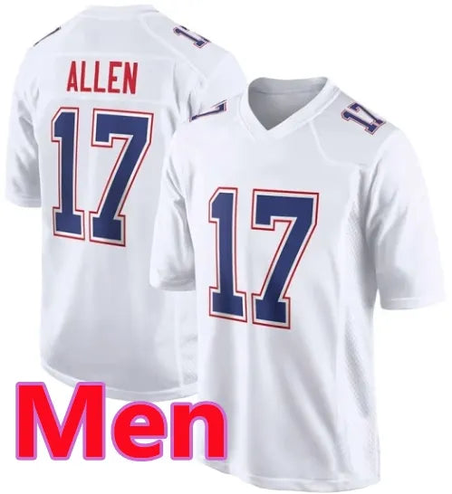 BuffaloS DJ Moore Billsjesrey Josh Allen Matt Milano Football Jersey Cook Dalton - SitterJersey.com